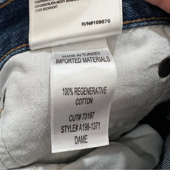 AGOLDE DAME HIGH RISE WIDE LEG Jeans Women’s SIZE 31 - Picture 4 of 8